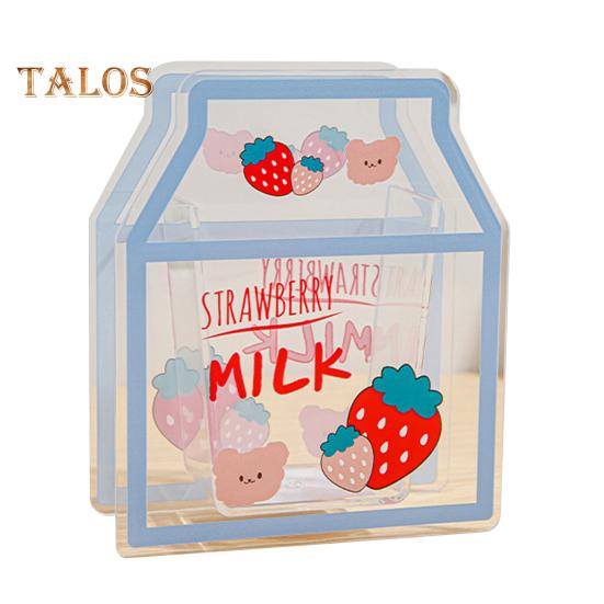 Прозрачный акриловый держатель для ручек в форме мультяшного молока/медведя, настольный ящик для хранения кистей для макияжа, органайзер для домашнего офиса, школьных принадлежностей Milk 1
Прозрачный акриловый держатель для ручек в форме мультяшного молока/медведя, настольный ящик для хранения кистей для макияжа, органайзер для домашнего офиса, школьных принадлежностей Milk 1