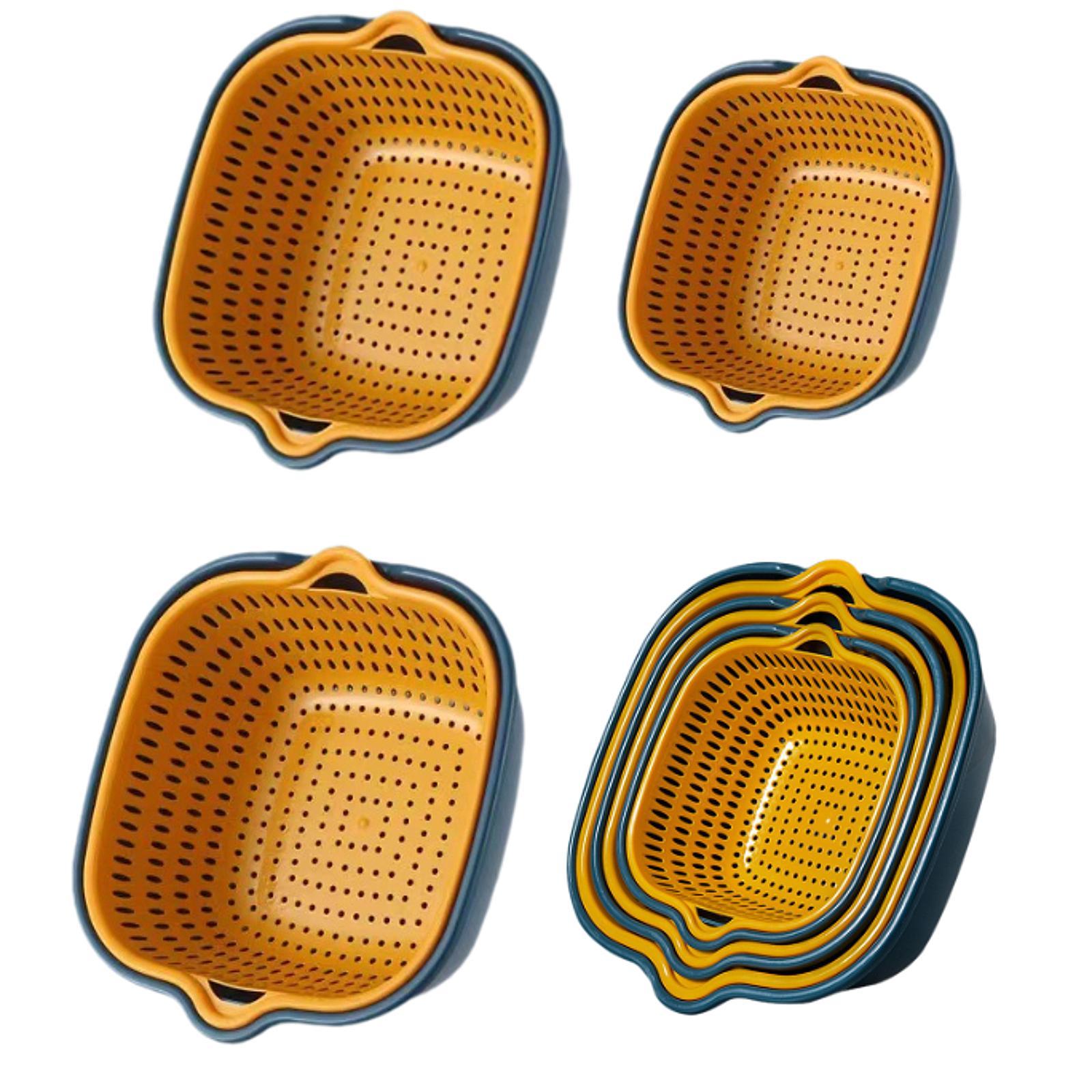 Fruits Vegetables Washing Basket Practical Food Strainers Food Storage Basket 20.5cmx18.5cmx8cm
Fruits Vegetables Washing Basket Practical Food Strainers Food Storage Basket 20.5cmx18.5cmx8cm