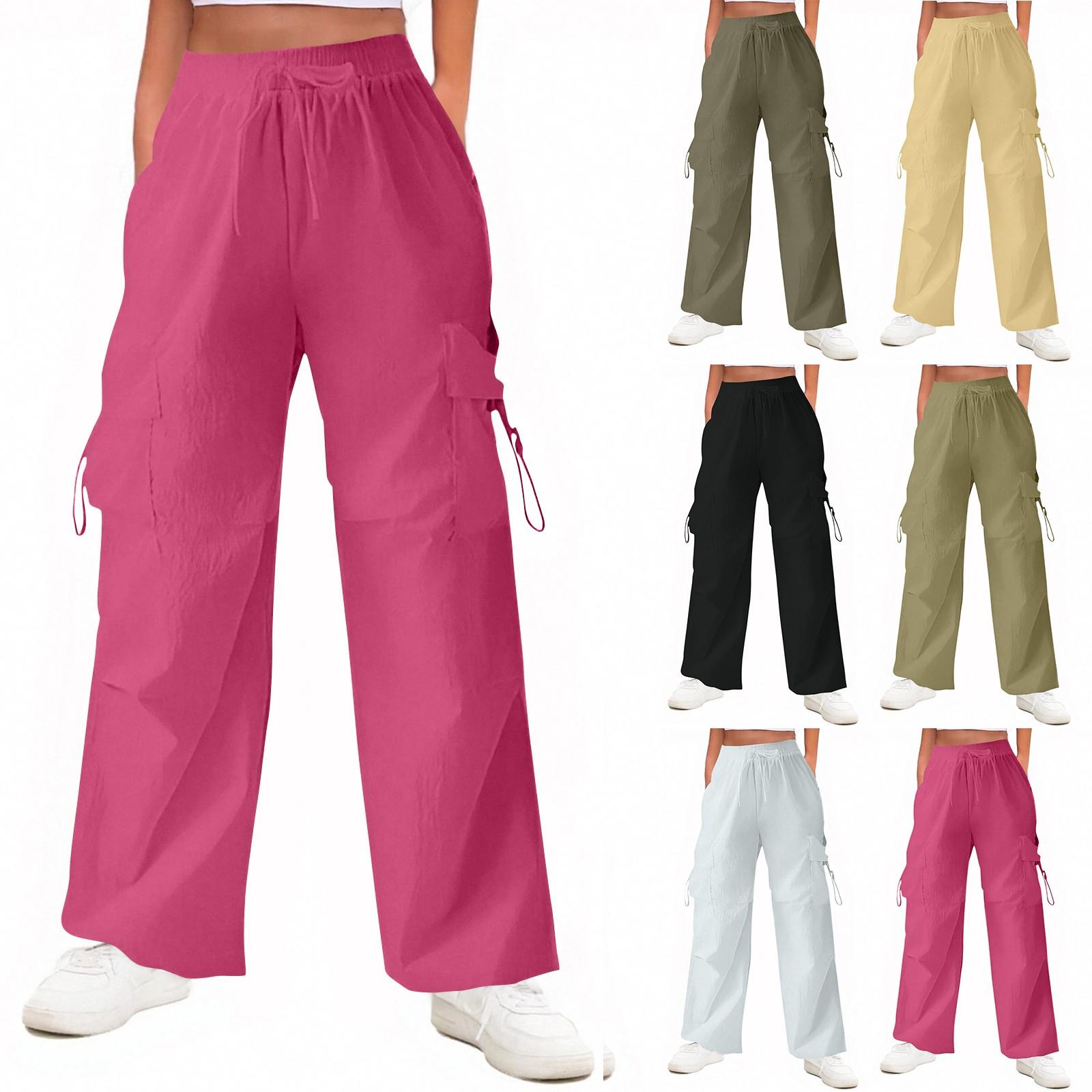 Women s Cargo Pants Casual Lightweight Solid Color Trousers Loose Drawstring Stretchy Long Pants With Pockets XL жовтий
Women s Cargo Pants Casual Lightweight Solid Color Trousers Loose Drawstring Stretchy Long Pants With Pockets XL жовтий
