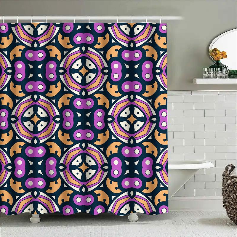 Blue Black Purple White Abstract Shower Curtain Waterproof Fabric Decorative Home Bathroom Accessories W60H190(CM)-1 Pcs
Blue Black Purple White Abstract Shower Curtain Waterproof Fabric Decorative Home Bathroom Accessories W60H190(CM)-1 Pcs