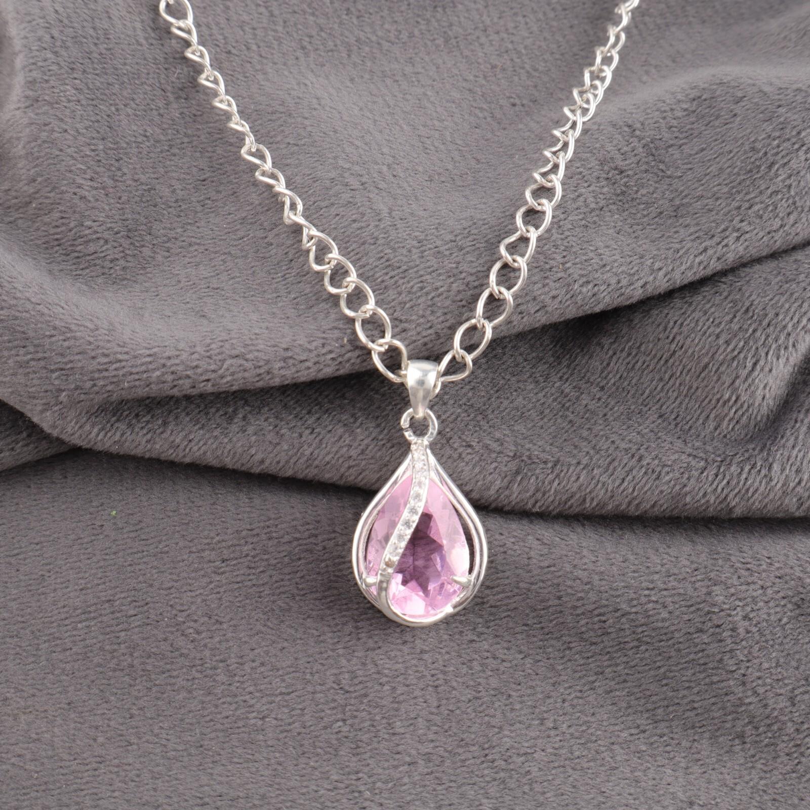 Morganite Gemstone 925 Solid Silver Fashionable Jewelry Zircon Pendant For Gift CZP-7-16
Morganite Gemstone 925 Solid Silver Fashionable Jewelry Zircon Pendant For Gift CZP-7-16