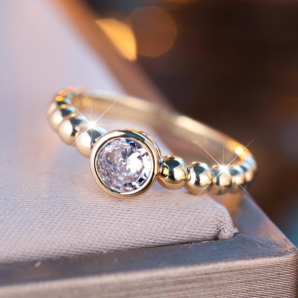 Блестящие белые хрустальные бусины кольца для женщин золотого цвета модные украшения 6 золотой
Блестящие белые хрустальные бусины кольца для женщин золотого цвета модные украшения 6 золотой