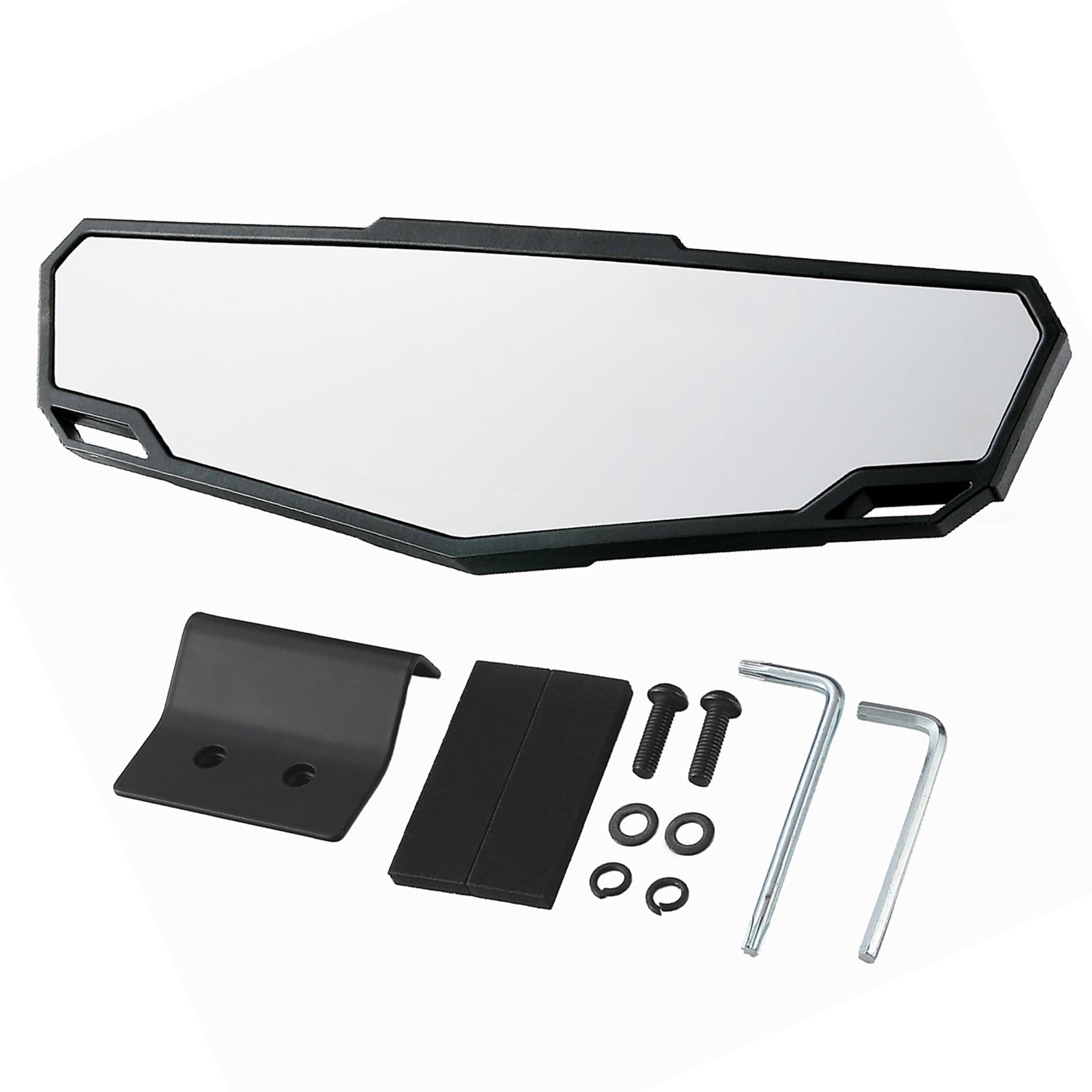 High Compatibility UTV Interior Shatter Resistant Center Rear View Mirror with Windshield for 570 900 1000 No Vibration 1
High Compatibility UTV Interior Shatter Resistant Center Rear View Mirror with Windshield for 570 900 1000 No Vibration 1