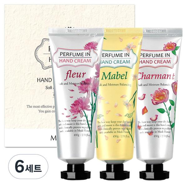 Mediflower Medi Flower Perfume in Hand Cream 3 набора, 6 наборов, набор популярной корейской косметики
Mediflower Medi Flower Perfume in Hand Cream 3 набора, 6 наборов, набор популярной корейской косметики