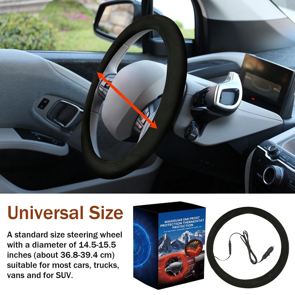 Steering Wheel Cover 12V Plug-in Safe Driving Heating Vehicles Wheel Protector Cover For Sedan Trucks Minivan Daily Commute Long China Mainland
Steering Wheel Cover 12V Plug-in Safe Driving Heating Vehicles Wheel Protector Cover For Sedan Trucks Minivan Daily Commute Long China Mainland