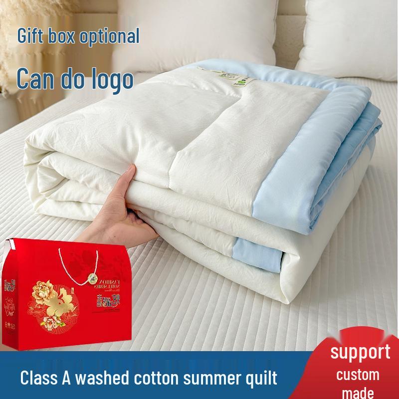 A-Grade Xinjiang Cotton Cooling Quilt: Summer Washable Air Conditioning Blanket Gift Box 100x150cm Nap Quilt
A-Grade Xinjiang Cotton Cooling Quilt: Summer Washable Air Conditioning Blanket Gift Box 100x150cm Nap Quilt