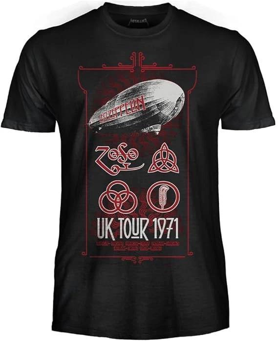 LED ZEPPELIN T-Shirt T-Shirt Adult UK Tour 1971 Official Cotton ORIGINAL S
LED ZEPPELIN T-Shirt T-Shirt Adult UK Tour 1971 Official Cotton ORIGINAL S