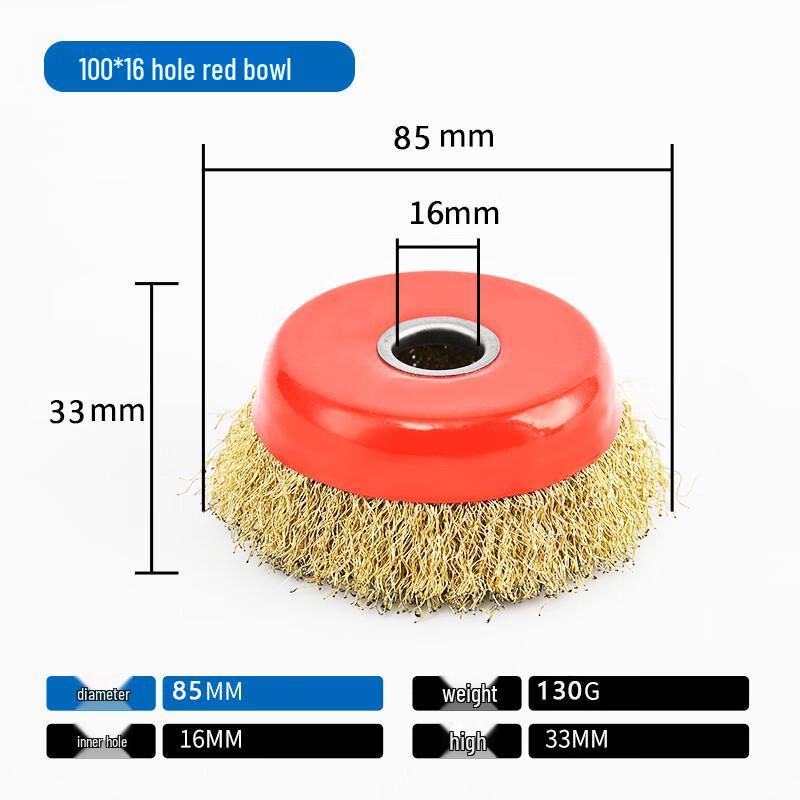 YJHOME Large Bowl Angle Grinder Polishing and Rust Removal Wheel Set
YJHOME Large Bowl Angle Grinder Polishing and Rust Removal Wheel Set