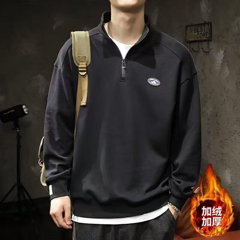 American Trendy Brand Sports Sweater Men s Loose Autumn and Winter Heavy Lapel Half Zipper Polo Shirt Collar Men s Top 4XL
American Trendy Brand Sports Sweater Men s Loose Autumn and Winter Heavy Lapel Half Zipper Polo Shirt Collar Men s Top 4XL