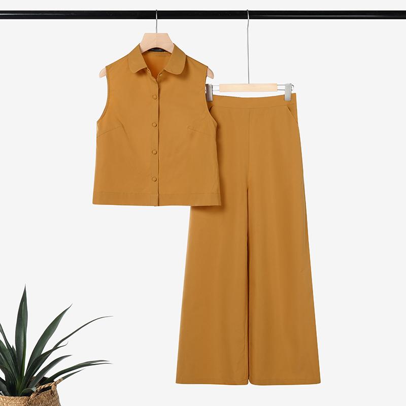 ZANZEA Women Sleeveless Vest Tops and Long Pants Casual Two Piece Sets 3XL жёлтый
ZANZEA Women Sleeveless Vest Tops and Long Pants Casual Two Piece Sets 3XL жёлтый