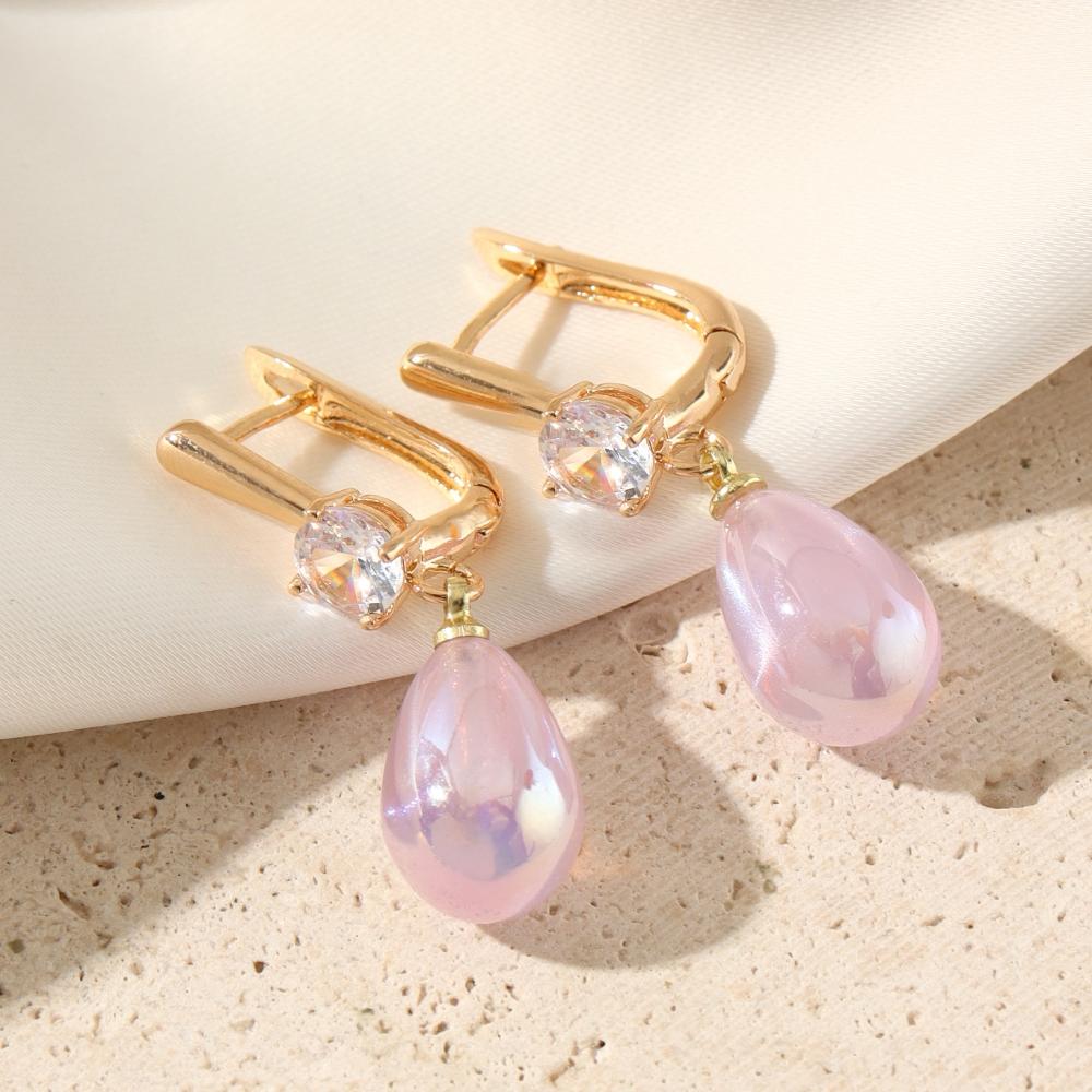 Серьги с имитацией жемчуга для женщин 2025 г., новые модные серьги в форме капли воды, золотые ювелирные изделия для вечеринок, аксессуары фиолетовый
Серьги с имитацией жемчуга для женщин 2025 г., новые модные серьги в форме капли воды, золотые ювелирные изделия для вечеринок, аксессуары фиолетовый