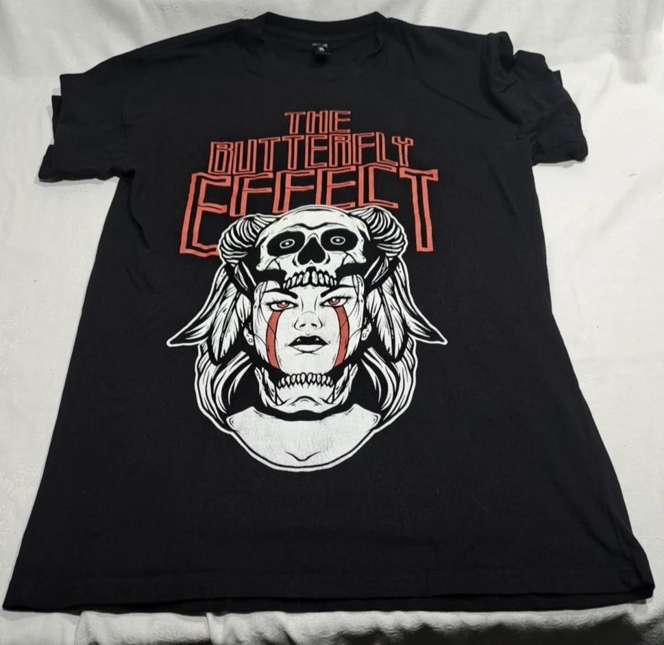 T Shirt The Butterfly Effect Headdress Black Size M M
T Shirt The Butterfly Effect Headdress Black Size M M