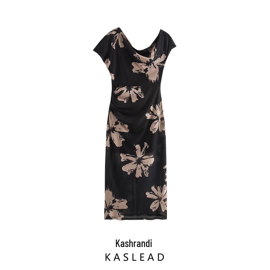 2024 Winter Women s Fashion: European & American Style One-Shoulder Slimming Print Bodycon Dress Medium квітковий
2024 Winter Women s Fashion: European & American Style One-Shoulder Slimming Print Bodycon Dress Medium квітковий