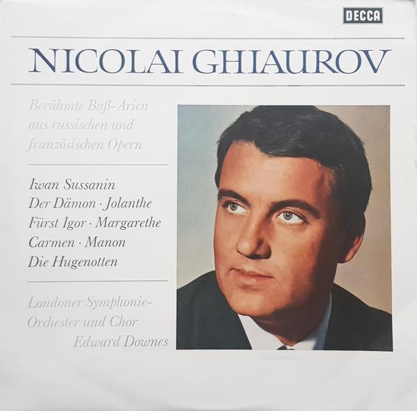 LP Record NICOLAI GHIAUROV LONDON SYMPHONY Berhmte BaArien Aus Russischen U SXL21103B Decca Germany Classical Used
LP Record NICOLAI GHIAUROV LONDON SYMPHONY Berhmte BaArien Aus Russischen U SXL21103B Decca Germany Classical Used