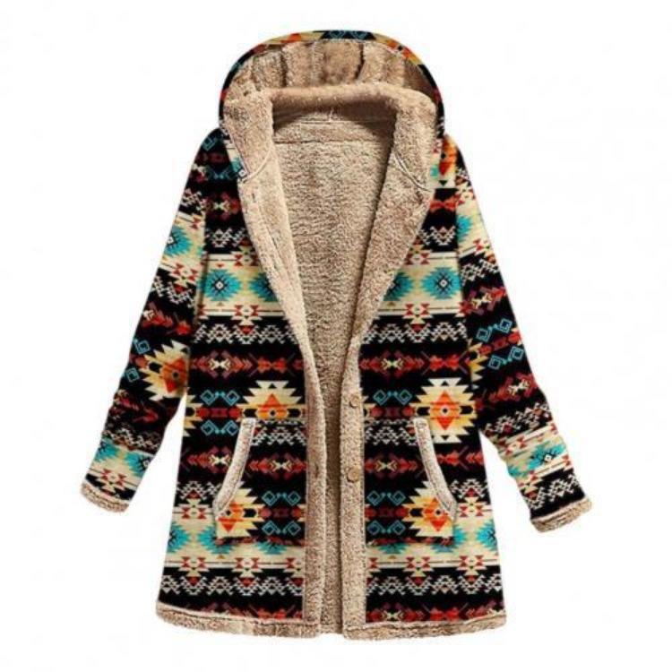Hooded Coat Women Single Breasted Vintage Thick Warm Outwear for Winter Autumn Style Ethnic Loose Jacket Clothes XXXXXL синій
Hooded Coat Women Single Breasted Vintage Thick Warm Outwear for Winter Autumn Style Ethnic Loose Jacket Clothes XXXXXL синій
