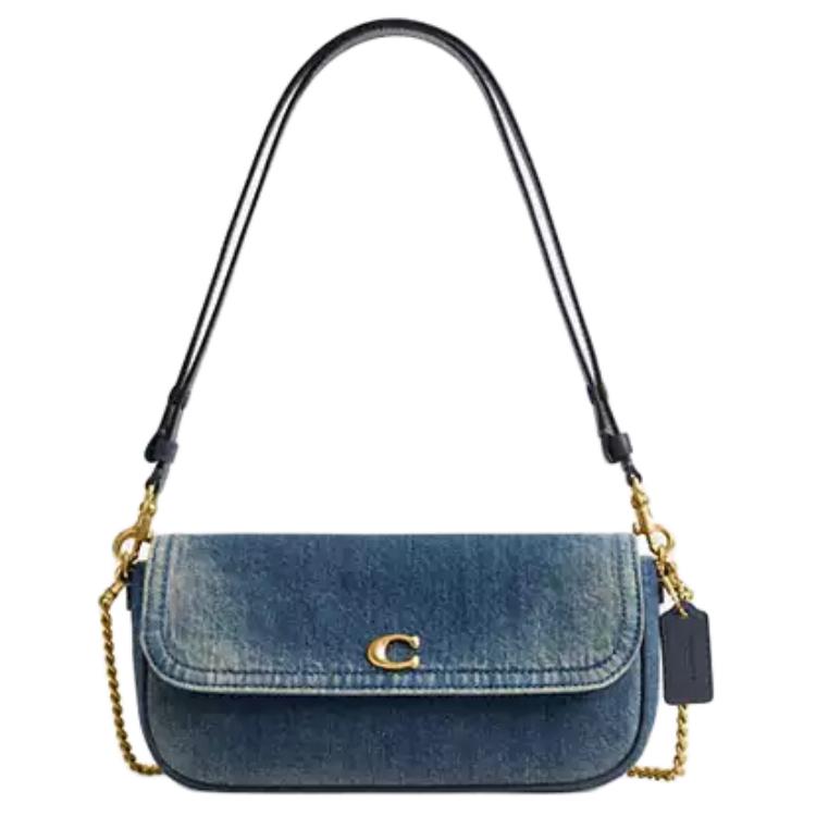 Coach 23 Removable Chain Strap Snap Closure Interior Zipper Pocket Fabric Shoulder Bag Medium Women Shoulder Bag Brass Deep-Indigo CCY20-B4YMW Basic Set (Bag+Dust Bag)
Coach 23 Removable Chain Strap Snap Closure Interior Zipper Pocket Fabric Shoulder Bag Medium Women Shoulder Bag Brass Deep-Indigo CCY20-B4YMW Basic Set (Bag+Dust Bag)