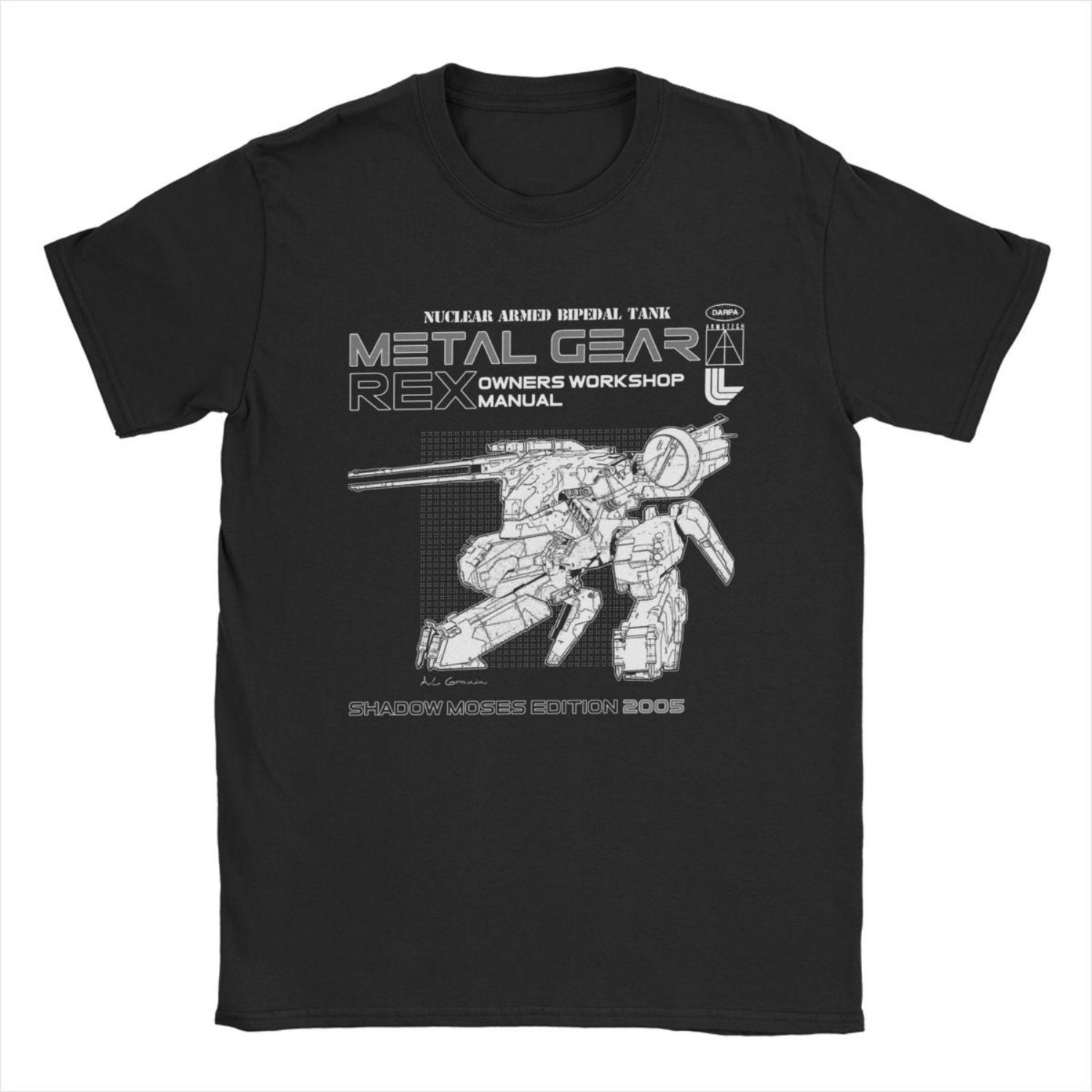 Футболки Metal Gear Solid Rex Manual Чоловічі Смішні 100% Бавовняні Футболки З Круглим Коміром та Коротким Рукавом Одяг Нового Надходження XXXXXL
Футболки Metal Gear Solid Rex Manual Чоловічі Смішні 100% Бавовняні Футболки З Круглим Коміром та Коротким Рукавом Одяг Нового Надходження XXXXXL