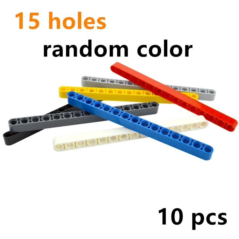 DIY Liftarm Thick 1x15 Hole Educational Building Blocks Technical Arm Bricks Compatible MOC Parts 64871 32278 Assemble Particles
DIY Liftarm Thick 1x15 Hole Educational Building Blocks Technical Arm Bricks Compatible MOC Parts 64871 32278 Assemble Particles
