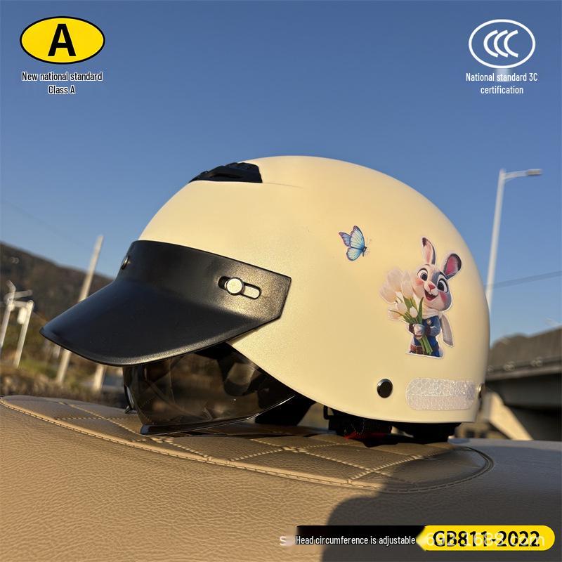 3C Certified Lightweight Sun Protection Adult Scooter Helmet with Hidden Brim Adult Summer Helmet with Judy Fresh Flowers
3C Certified Lightweight Sun Protection Adult Scooter Helmet with Hidden Brim Adult Summer Helmet with Judy Fresh Flowers