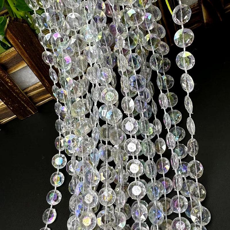 Акриловая шторка из бусин и хрустальное украшение прохода для свадеб и праздников
Акриловая шторка из бусин и хрустальное украшение прохода для свадеб и праздников