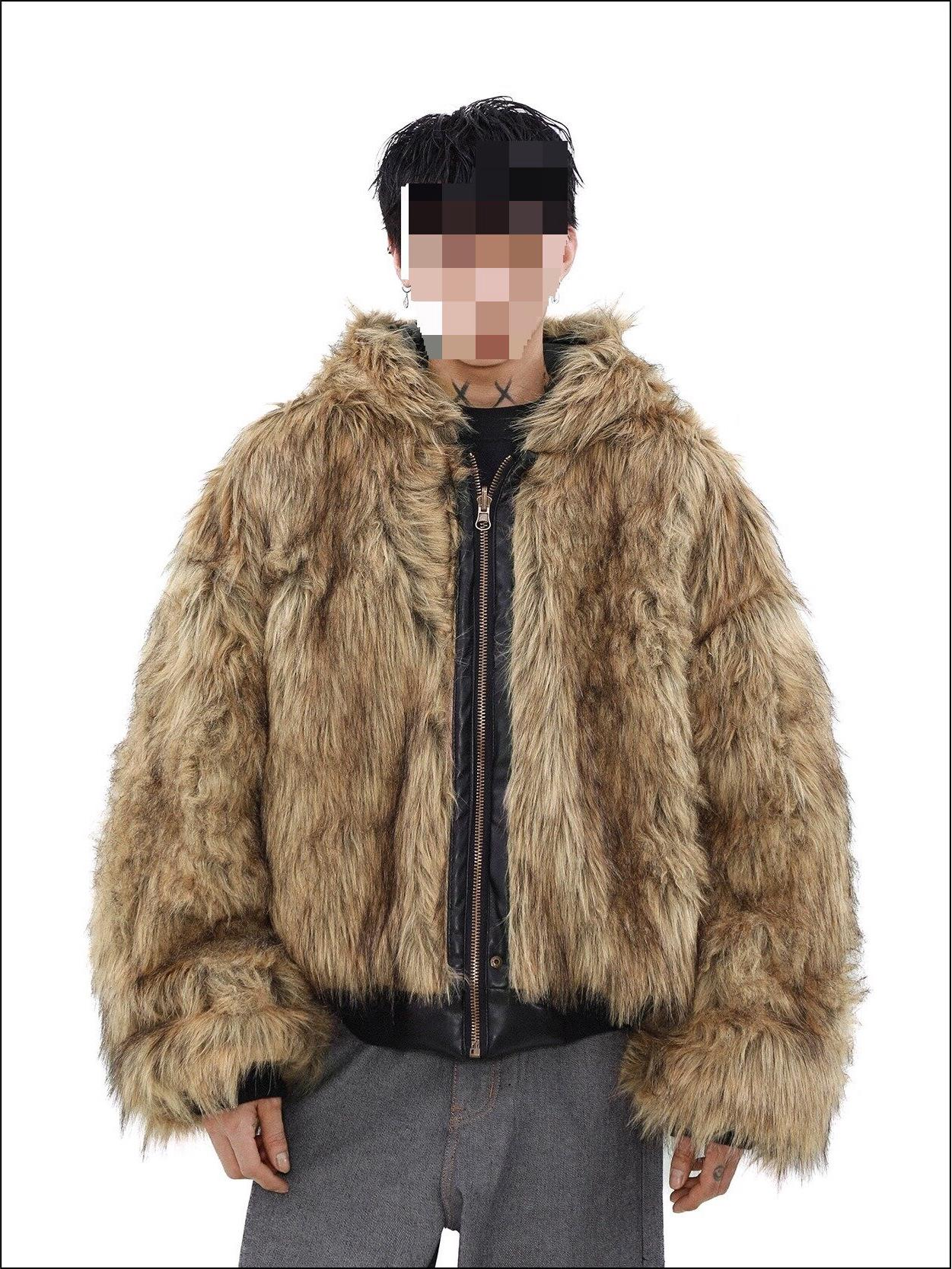 Men s Double-Sided Hooded Fur-Lined Cotton Winter Jacket - Trendy, Thick, and Loose Fit XXL чорний
Men s Double-Sided Hooded Fur-Lined Cotton Winter Jacket - Trendy, Thick, and Loose Fit XXL чорний