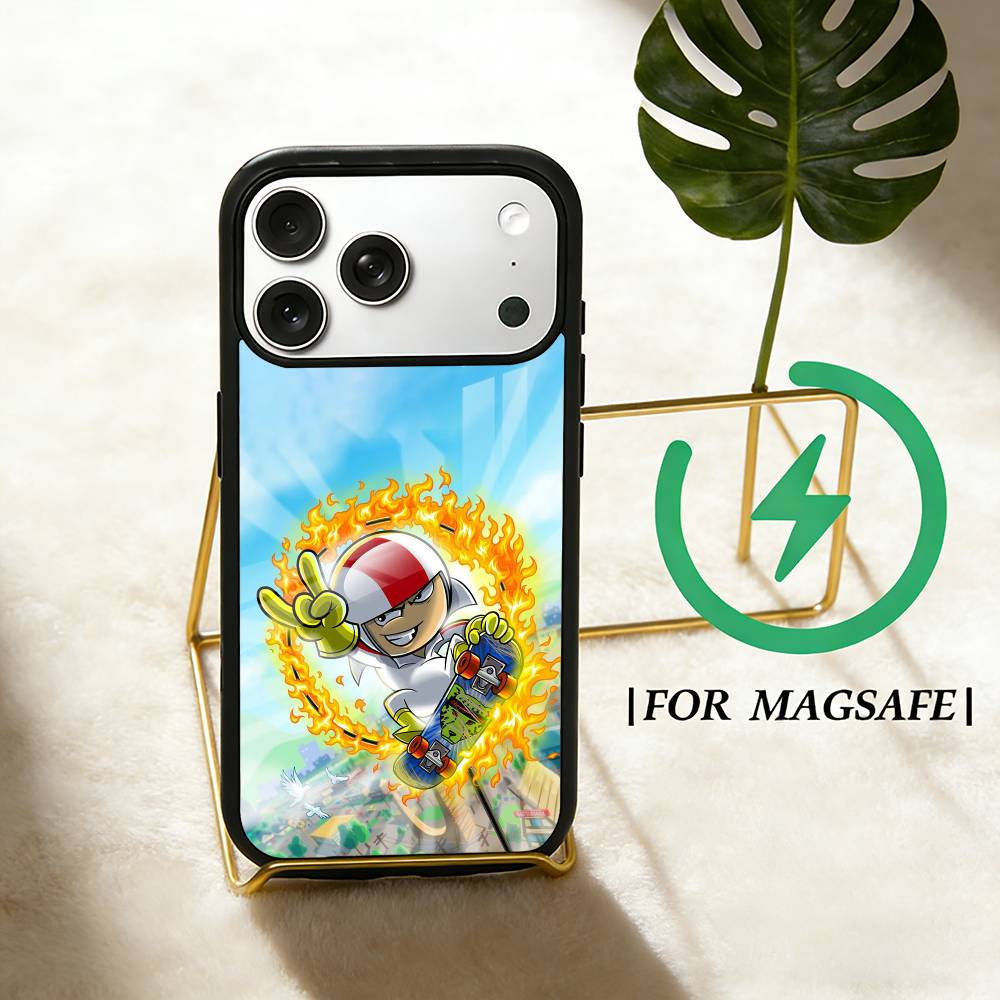 Kick Cartoon Buttowski Phone Case For iPhone 17 16 15 14 13 12 Pro Max Plus for Magsafe Mirror Wireless Magnetic Cover iPhone12PROMAX
Kick Cartoon Buttowski Phone Case For iPhone 17 16 15 14 13 12 Pro Max Plus for Magsafe Mirror Wireless Magnetic Cover iPhone12PROMAX