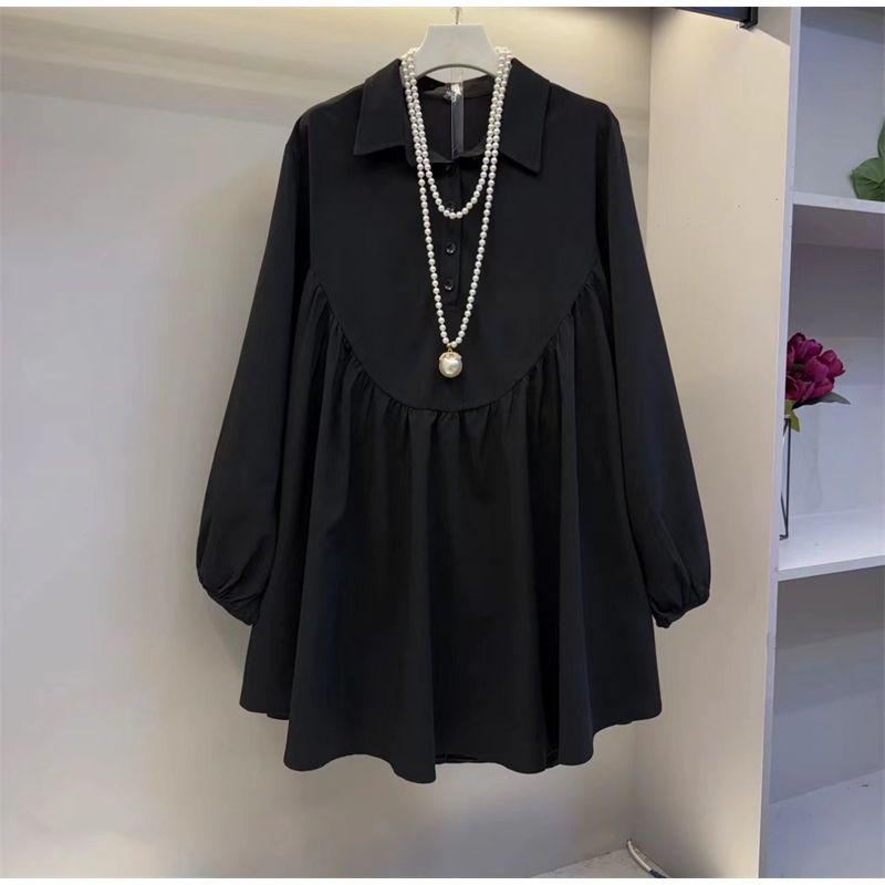 Plus Size Ladies Fashion Minimalist Design Polo Collar Loose Overshirt Early Spring New Arrival Plus Size Women s Slim Fit Slimming Shirt Black 6XL
Plus Size Ladies Fashion Minimalist Design Polo Collar Loose Overshirt Early Spring New Arrival Plus Size Women s Slim Fit Slimming Shirt Black 6XL