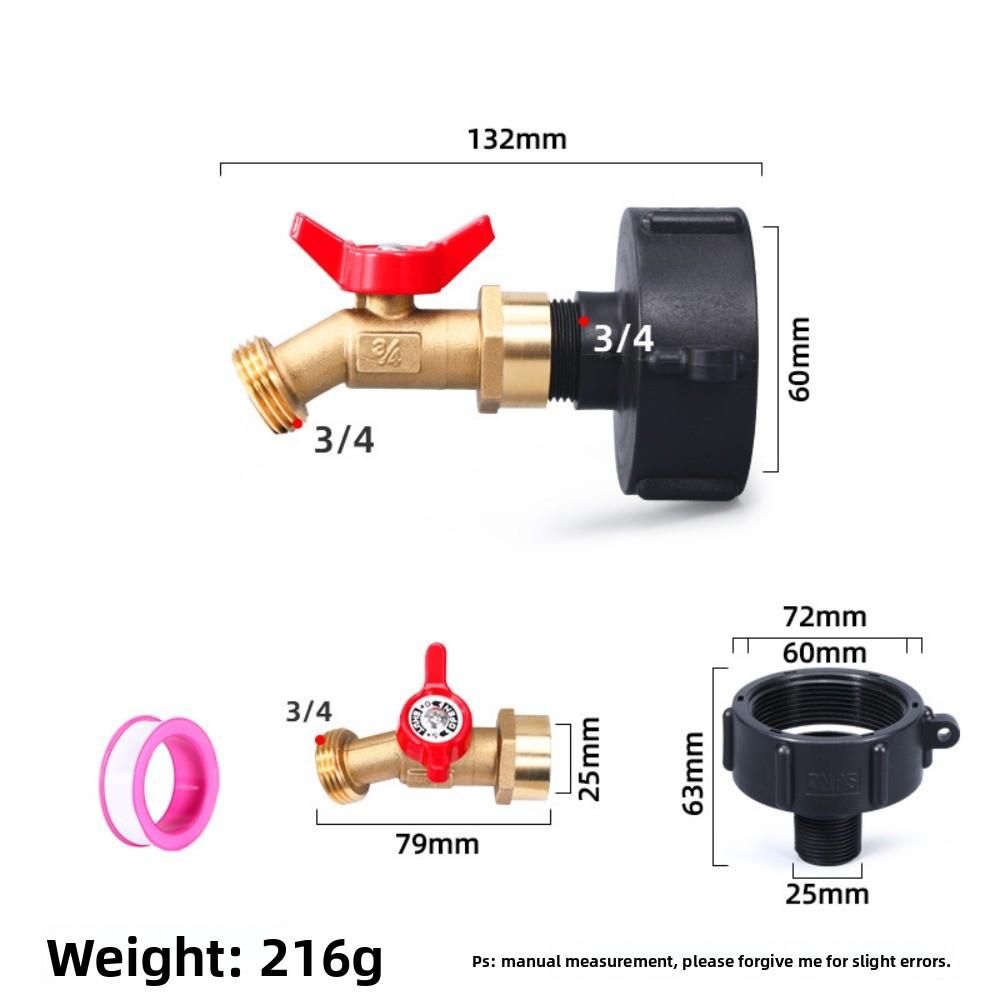 NPS 3/4Thread IBC Tank Faucet Adapter Nipple Garden Hose Quick Connect Alloy Tank Valve
NPS 3/4Thread IBC Tank Faucet Adapter Nipple Garden Hose Quick Connect Alloy Tank Valve