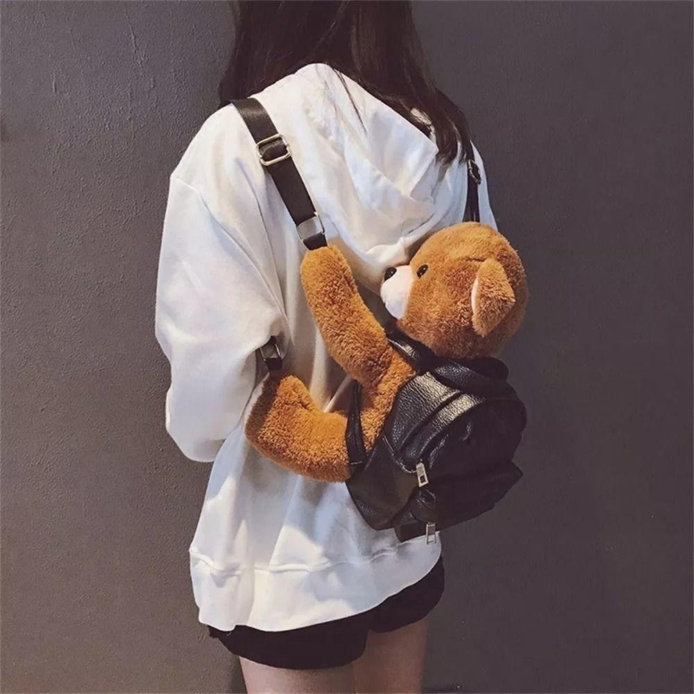 New Large Capacity Stuffed Animal Bear Backpack Sweet Cute Shoulder Bag Birthday Xmas Gift Students Plushie Bag
New Large Capacity Stuffed Animal Bear Backpack Sweet Cute Shoulder Bag Birthday Xmas Gift Students Plushie Bag