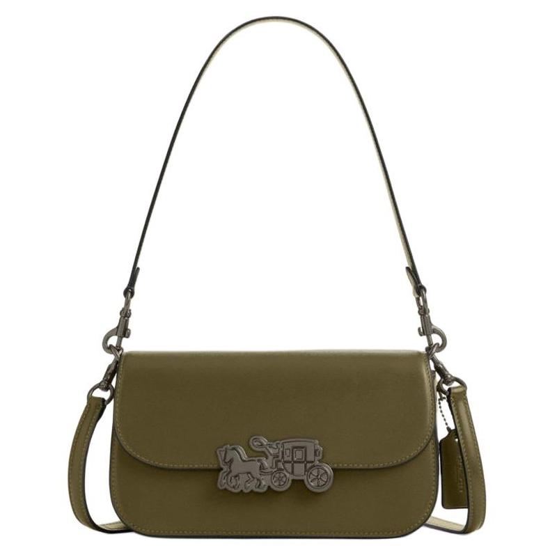 COACH Harper 24 Silver Metal Logo Cowhide Shoulder Bag Medium Women s Olive Green срібний
COACH Harper 24 Silver Metal Logo Cowhide Shoulder Bag Medium Women s Olive Green срібний