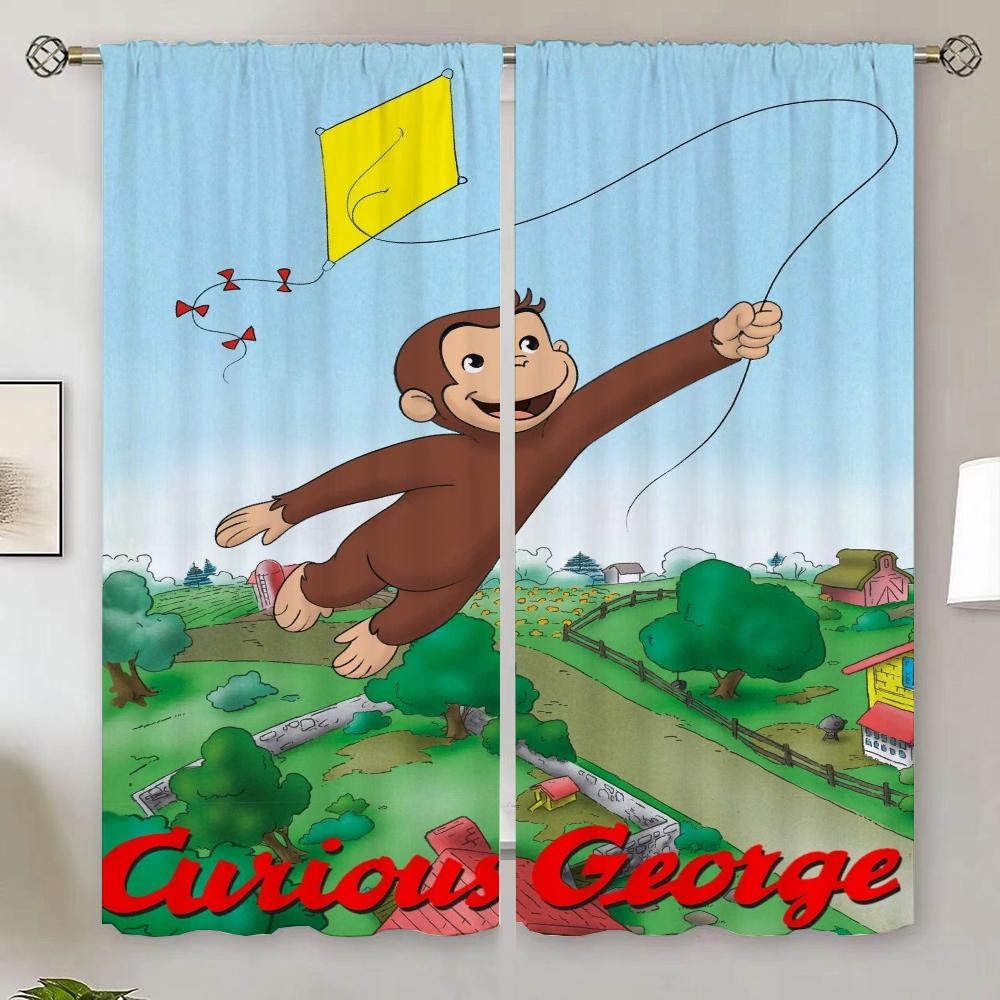 Curious George Window Blinds Blind Shade Curtain for Quarto Curtains for Kitchen Tulle in Kitchen Blackout Curtain 100% Shades W50xH70cmx2pcs-CL
Curious George Window Blinds Blind Shade Curtain for Quarto Curtains for Kitchen Tulle in Kitchen Blackout Curtain 100% Shades W50xH70cmx2pcs-CL