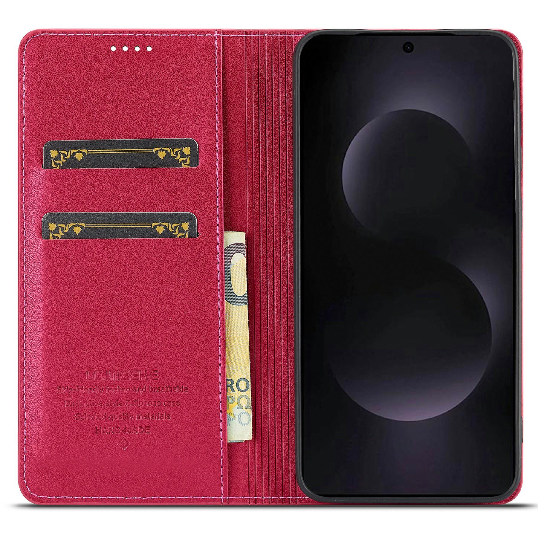 LC.IMEEKE L1 Series for Samsung Galaxy S25 Edge Case PU Leather Wallet Stand Protective Phone Cover Brown
LC.IMEEKE L1 Series for Samsung Galaxy S25 Edge Case PU Leather Wallet Stand Protective Phone Cover Brown