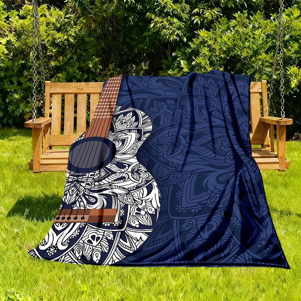 1PC Guitar Pattern Outdoor Blanket Lightweight Flannel, Soft & Warm, All-Season Use for Sofa, Outdoor, Camping, Living Room04 130x150cm
1PC Guitar Pattern Outdoor Blanket Lightweight Flannel, Soft & Warm, All-Season Use for Sofa, Outdoor, Camping, Living Room04 130x150cm