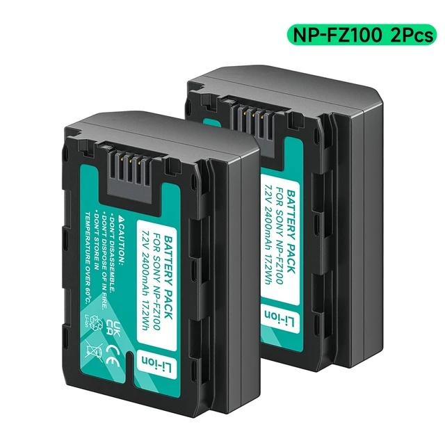 PALO 2Pc 2280mAh NP-FZ100 NPFZ100 NP FZ100 Акумулятор для Sony NP-FZ100, BC-QZ1, Sony a9, a7R III, a7 III, ILCE-9 чорний
PALO 2Pc 2280mAh NP-FZ100 NPFZ100 NP FZ100 Акумулятор для Sony NP-FZ100, BC-QZ1, Sony a9, a7R III, a7 III, ILCE-9 чорний
