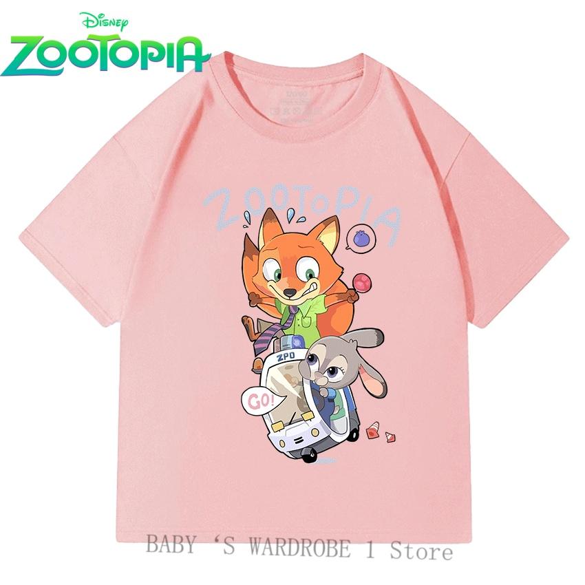 Бавовняні футболки з коротким рукавом Disney Zootopia для хлопчиків та дівчаток 3-12 років з мультяшними принтами, милі, модні 140
Бавовняні футболки з коротким рукавом Disney Zootopia для хлопчиків та дівчаток 3-12 років з мультяшними принтами, милі, модні 140