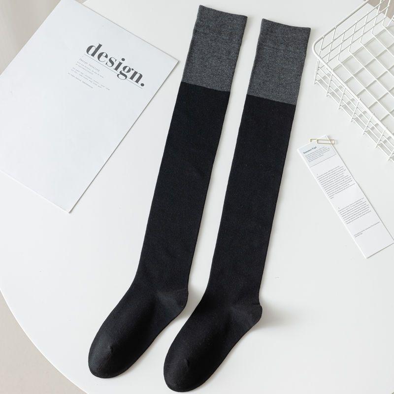 Black And Gray Color Matching Calf Socks Women S Autumn And Winter Cotton Medium Tube Socks Stockings Knee Socks Jk College Style Thin Socks Internet One size fits all
Black And Gray Color Matching Calf Socks Women S Autumn And Winter Cotton Medium Tube Socks Stockings Knee Socks Jk College Style Thin Socks Internet One size fits all