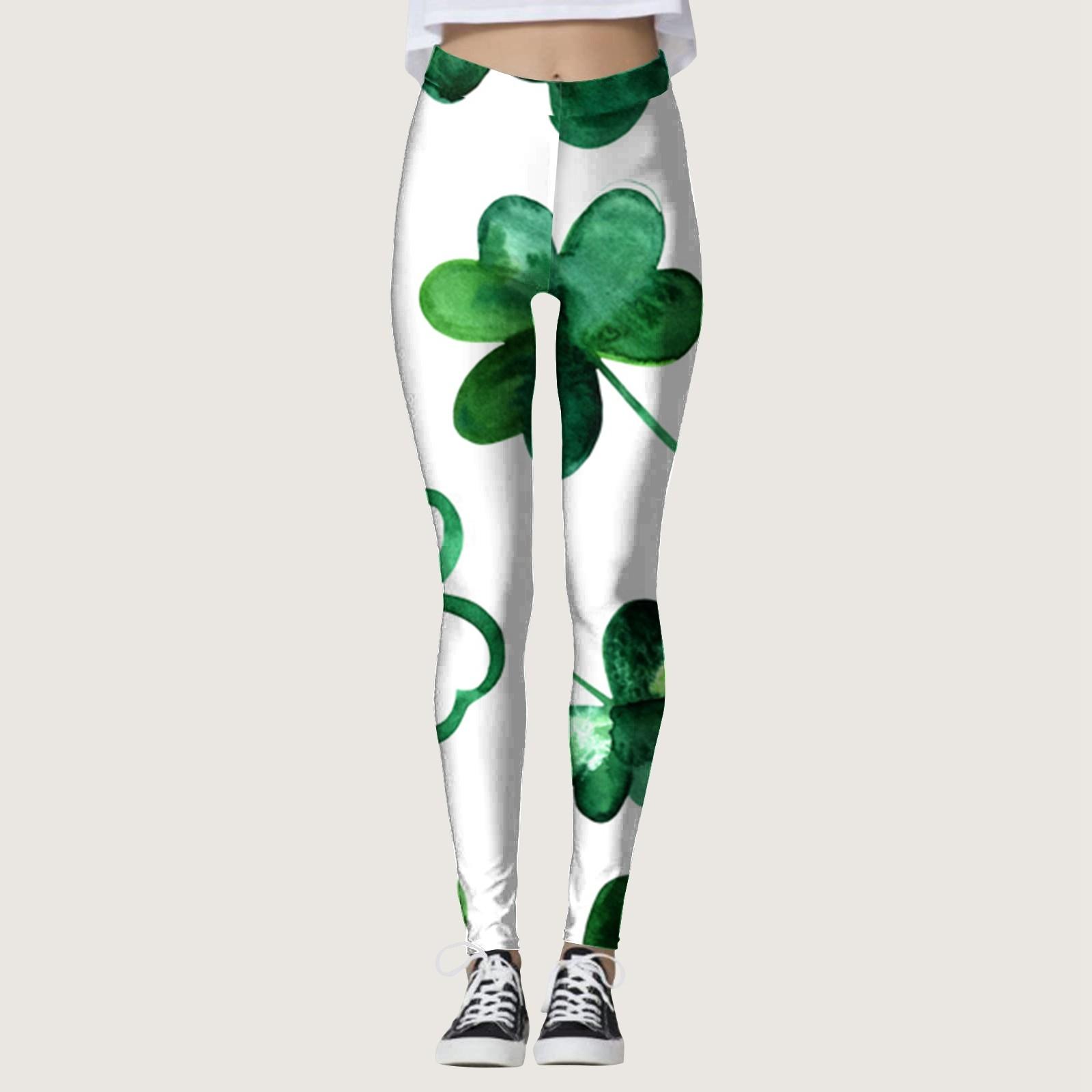 Женская повседневная уличная одежда St. Облегающие эластичные брюки для йоги с принтом в честь Дня Святого Патрика, укороченные брюки S белый
Женская повседневная уличная одежда St. Облегающие эластичные брюки для йоги с принтом в честь Дня Святого Патрика, укороченные брюки S белый
