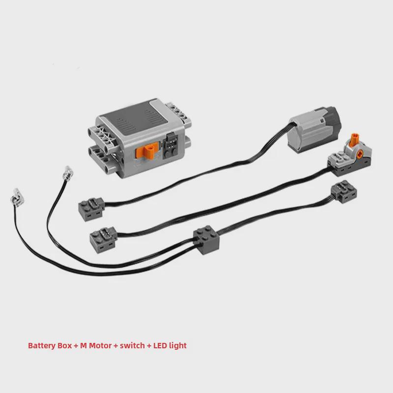 Комплект Lego Technic Power Motor Mod для наборов 8293, 42068, 42039, 42053, 42050
Комплект Lego Technic Power Motor Mod для наборов 8293, 42068, 42039, 42053, 42050
