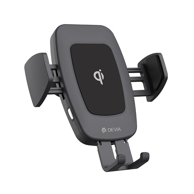 DEVIA EA195 Wireless Car Charger Mount 10W Qi Fast Charging Car Phone Holder Type A
DEVIA EA195 Wireless Car Charger Mount 10W Qi Fast Charging Car Phone Holder Type A