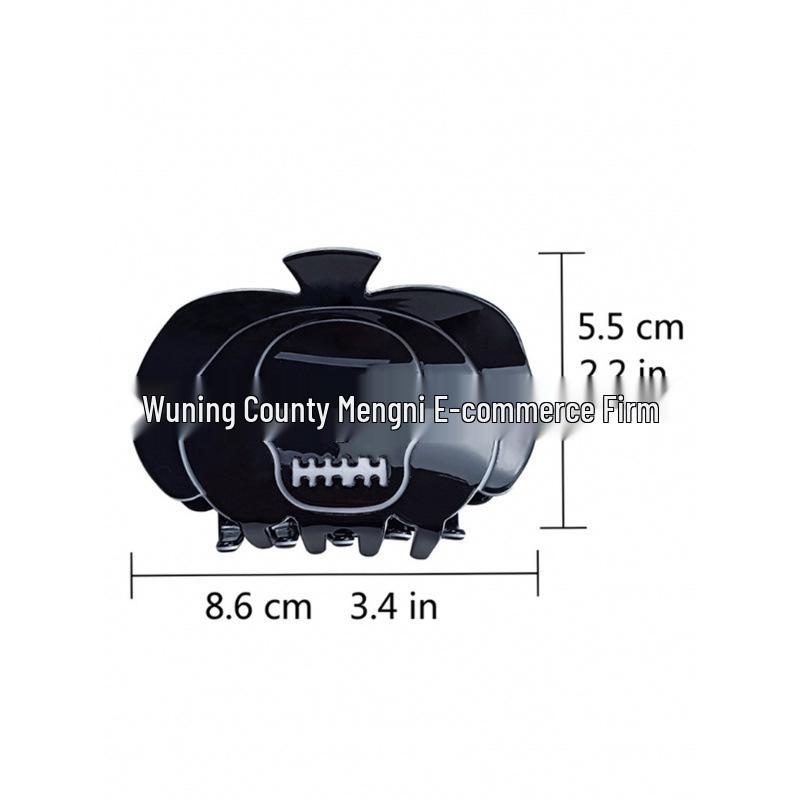 Хелловінська заколка для волосся у вигляді черепа кажана з кігтями акули - Жіночий акриловий аксесуар для зачіски
Хелловінська заколка для волосся у вигляді черепа кажана з кігтями акули - Жіночий акриловий аксесуар для зачіски