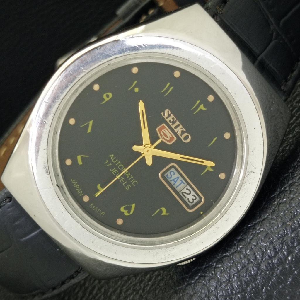 Б/У винтажные мужские часы SEIKO 5 AUTOMATIC 7019A из Японии с черным циферблатом a433692-2 R118-a433692
Б/У винтажные мужские часы SEIKO 5 AUTOMATIC 7019A из Японии с черным циферблатом a433692-2 R118-a433692