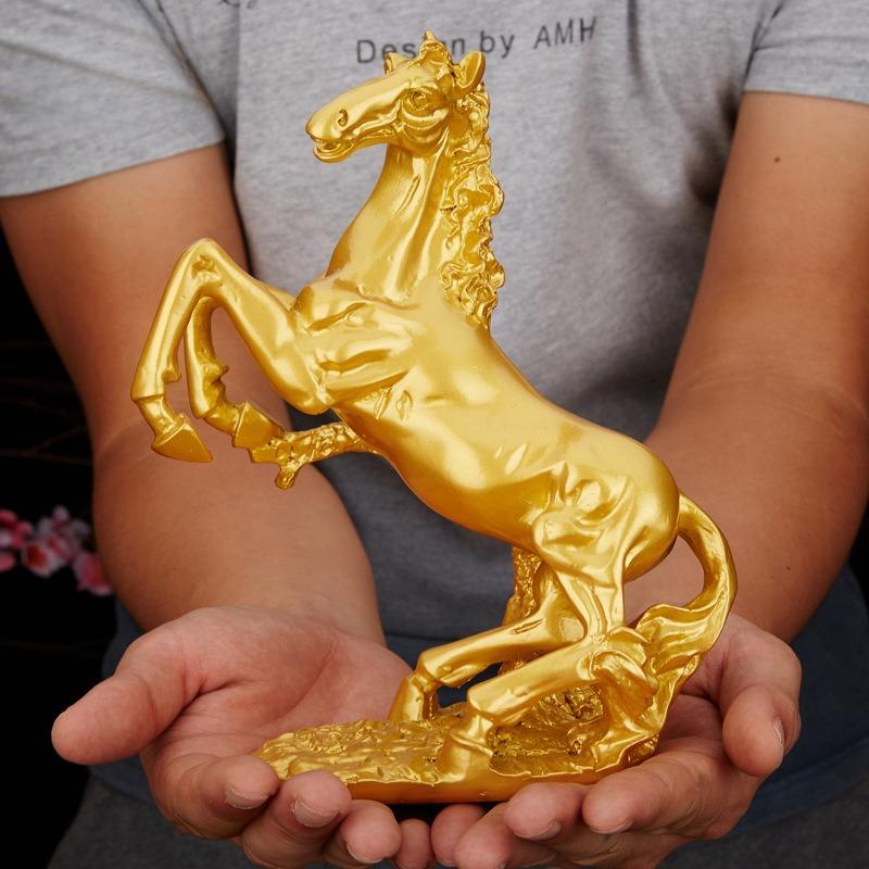 Feng Shui Resin Animal Horse Handicraft Ornaments Home Decoration Furnishings Ornaments high 21.5cm золотой
Feng Shui Resin Animal Horse Handicraft Ornaments Home Decoration Furnishings Ornaments high 21.5cm золотой
