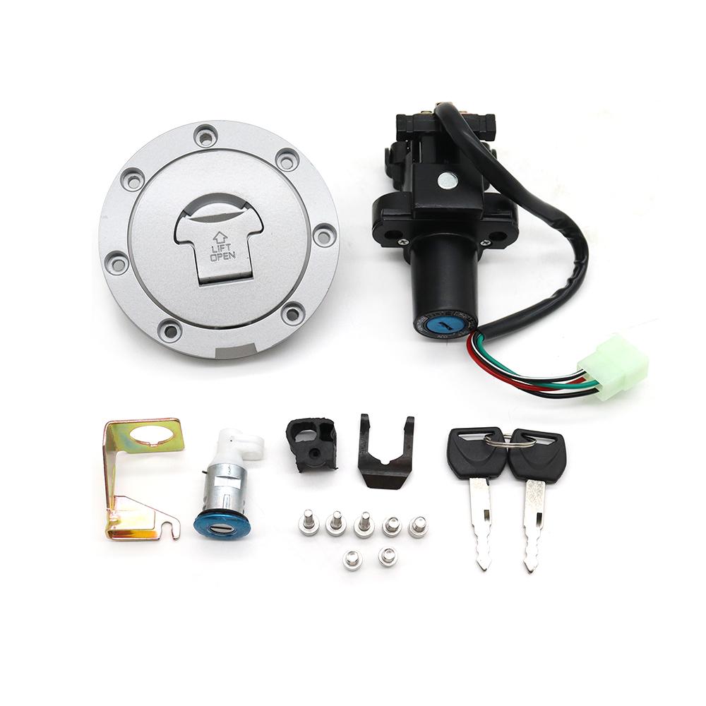 Ignition Switch Fuel Gas Cap Cover Seat Lock Set For Honda CBR600 F4 F4I CBR 600RR 900RR 929RR 954RR 1000RR 1100XX VTR1000 NT650 As Picture Showed
Ignition Switch Fuel Gas Cap Cover Seat Lock Set For Honda CBR600 F4 F4I CBR 600RR 900RR 929RR 954RR 1000RR 1100XX VTR1000 NT650 As Picture Showed