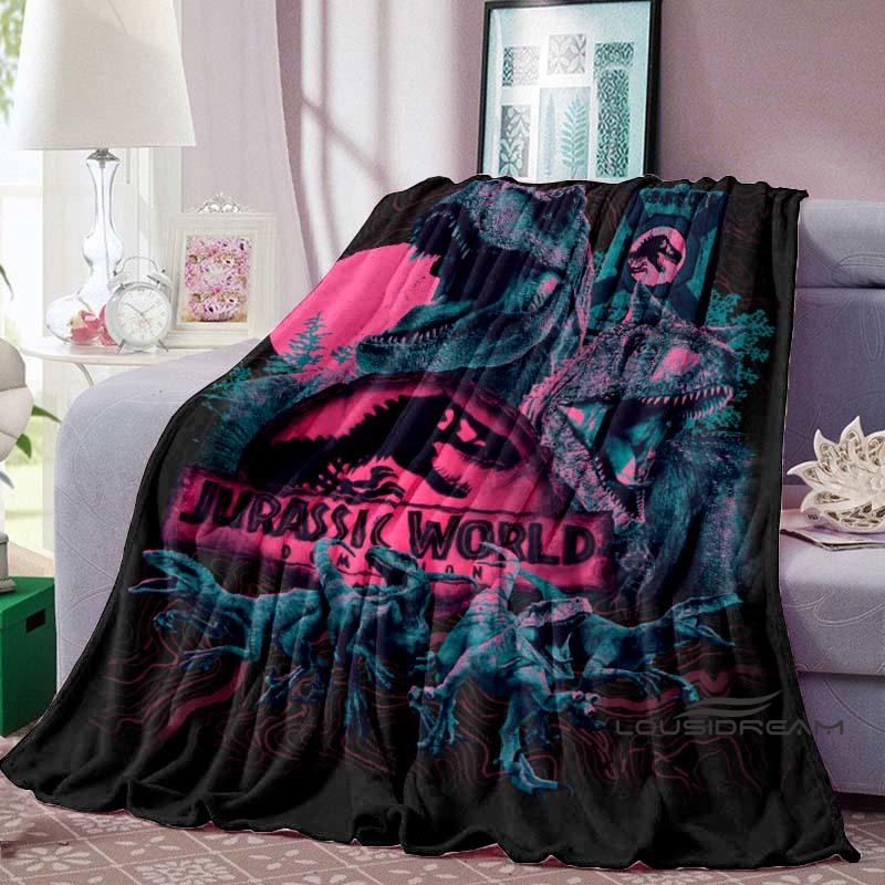 3D Cartoon Jurassic Park Dinosaur Blanket — Ideal for Home, Bedroom, Sofa, Office, Hiking, and Napping; A Perfect Holiday Gift 75x90cm
3D Cartoon Jurassic Park Dinosaur Blanket — Ideal for Home, Bedroom, Sofa, Office, Hiking, and Napping; A Perfect Holiday Gift 75x90cm