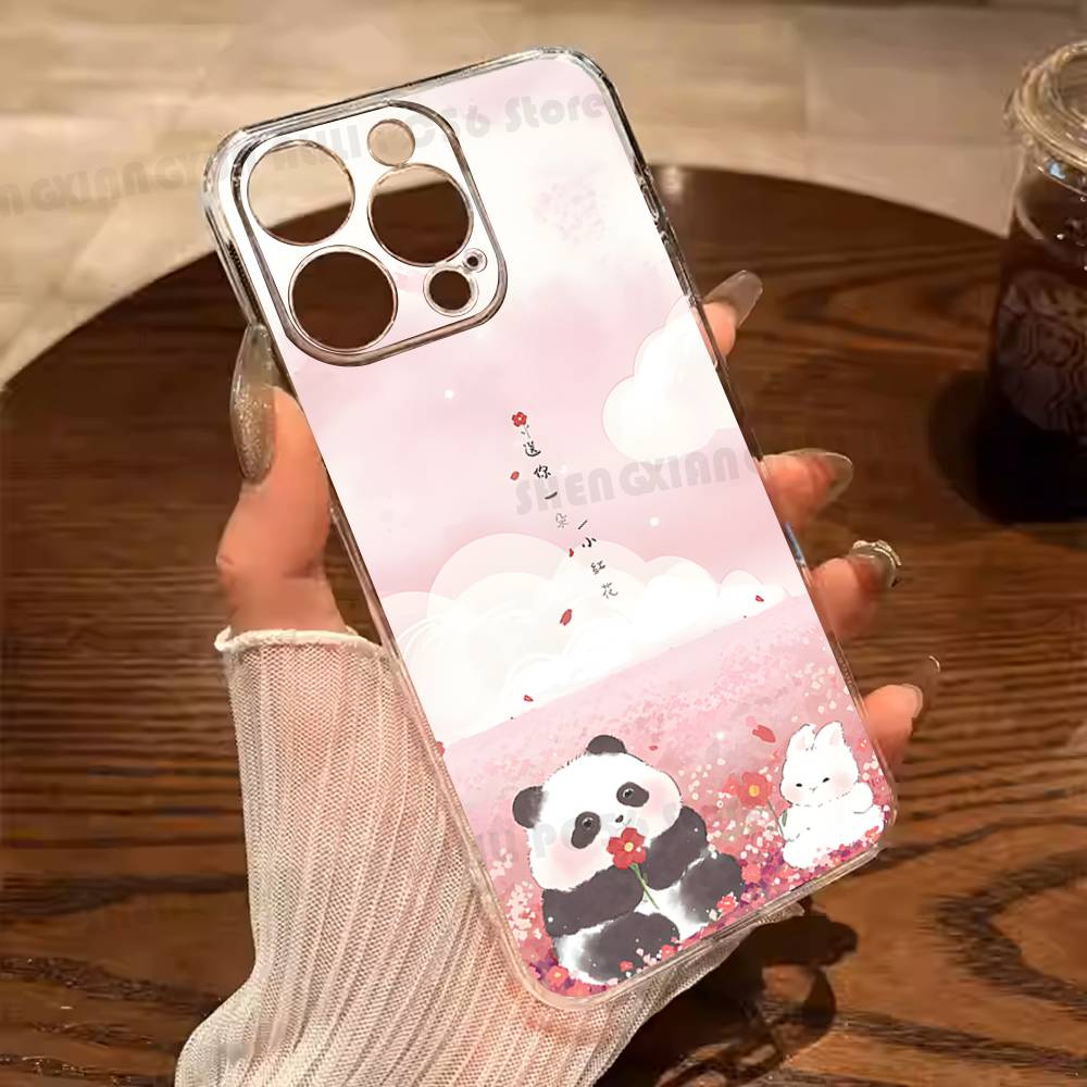 Cut Pandas Art Phone Case For IPhone17 16 15 14 13 12 11 Pro Max XR XS Plus Cute Cover iPhone12
Cut Pandas Art Phone Case For IPhone17 16 15 14 13 12 11 Pro Max XR XS Plus Cute Cover iPhone12