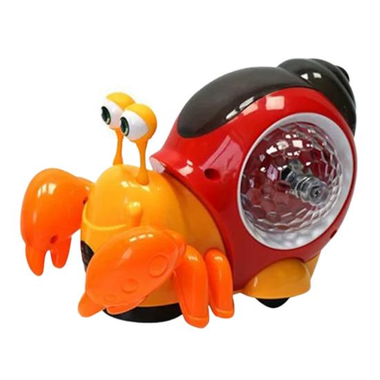 Электрическая детская мультяшная игрушка-улитка со светом и музыкой, автоматическое объезжание препятствий, развивающая игрушка для ползания на животике для малышей, ползающий рак-отшельник
Электрическая детская мультяшная игрушка-улитка со светом и музыкой, автоматическое объезжание препятствий, развивающая игрушка для ползания на животике для малышей, ползающий рак-отшельник