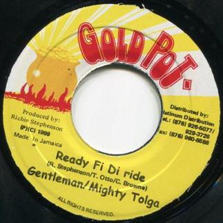 7inch Record GENTLEMAN & MIGHTY TOLGA - Ready Fi Di Ride NONE Gold Pot 1999 Jamaica Reggae, Ska & Dub Used
7inch Record GENTLEMAN & MIGHTY TOLGA - Ready Fi Di Ride NONE Gold Pot 1999 Jamaica Reggae, Ska & Dub Used