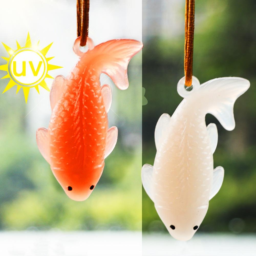 Меняющий цвет кулон Кои, активируемый УФ-излучением, меняющий цвет жареной рыбы, подвесной декор для зеркала заднего вида автомобиля, счастливый брелок-подвеска
Меняющий цвет кулон Кои, активируемый УФ-излучением, меняющий цвет жареной рыбы, подвесной декор для зеркала заднего вида автомобиля, счастливый брелок-подвеска