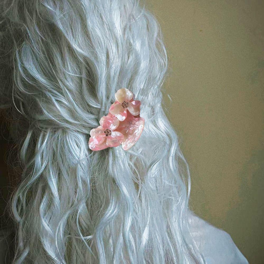 Holder Fashion Headdress Flower Zircon Korean Shark Clip Acetate Hair Claw Women Hair Clips Crystal
Holder Fashion Headdress Flower Zircon Korean Shark Clip Acetate Hair Claw Women Hair Clips Crystal