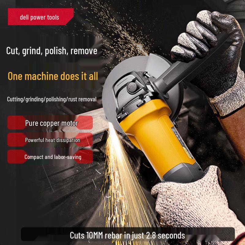 Deli Angle Grinder Power Tool
Deli Angle Grinder Power Tool